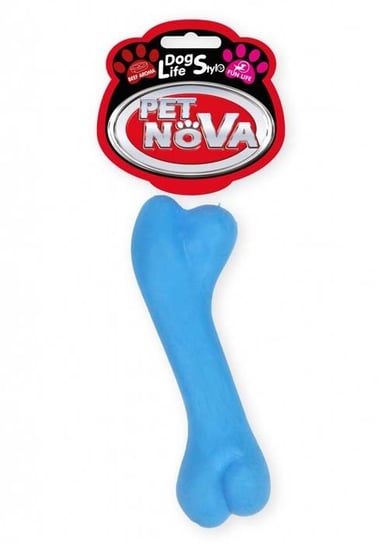 Pet Nova Kość o aromacie wołowiny Bone niebieska 12cm PET NOVA