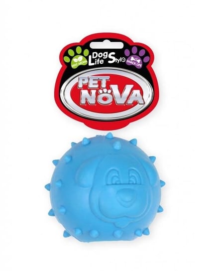 Pet Nova Piłka na przysmaki SnackBall z miętą niebieska 6,5cm PET NOVA