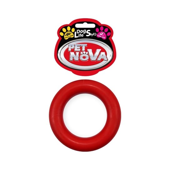 Pet Nova Ringo z gumy zapachowe czerwone 9cm PET NOVA
