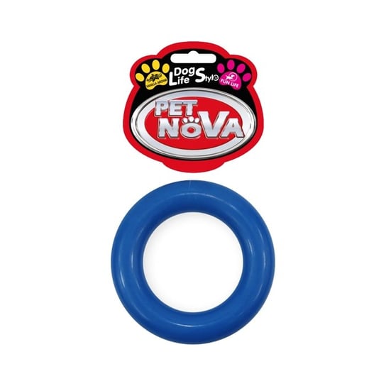 Pet Nova Ringo z gumy zapachowe niebieskie 9cm PET NOVA