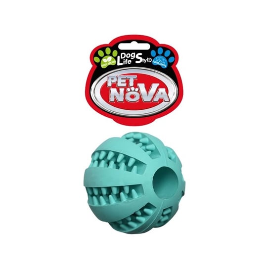Pet Nova Superdental Piłka gumowa baseball z miętą 5cm PET NOVA
