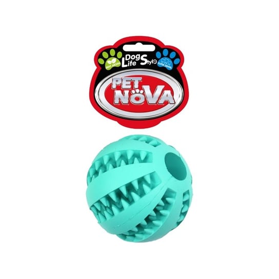 Pet Nova Superdental Piłka gumowa baseball z miętą 7cm PET NOVA