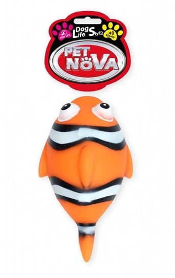 Pet Nowa Rybka gumowa Nemo z dźwiękiem 13,5cm PET NOVA