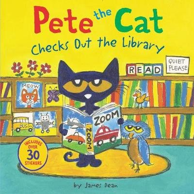 Pete the Cat Checks Out the Library Dean James
