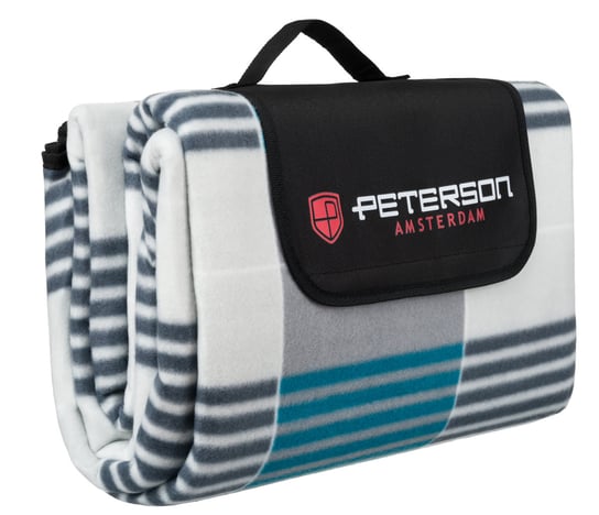 Peterson Mata Składana Koc Piknikowy Plażowy Turystyczny Z Izolacją Wodoodporny Peterson