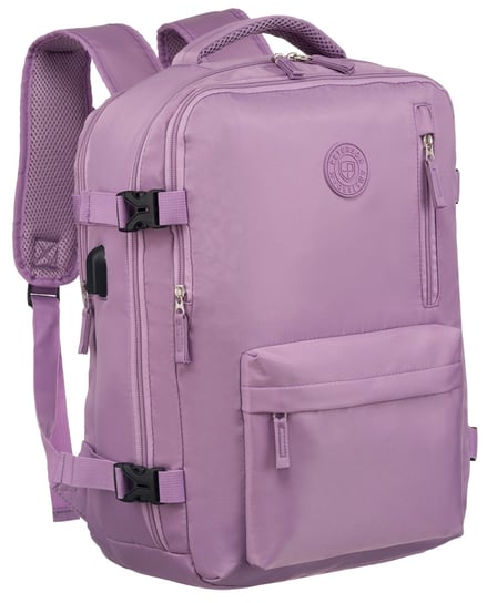 PETERSON plecak damski podróżny wielofunkcyjny z USB bagaż podręczny lotniczy 40x30x20 Peterson