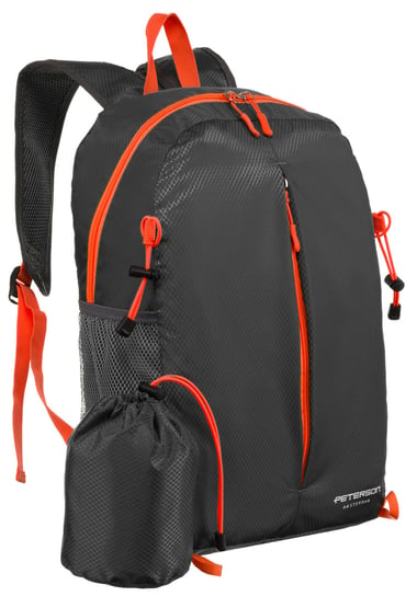 Peterson Plecak Składany Turystyczny Podróżny Sportowy Trekkingowy + Pokrowiec Peterson
