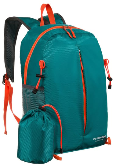 Peterson Plecak Składany Turystyczny Podróżny Sportowy Trekkingowy + Pokrowiec Peterson