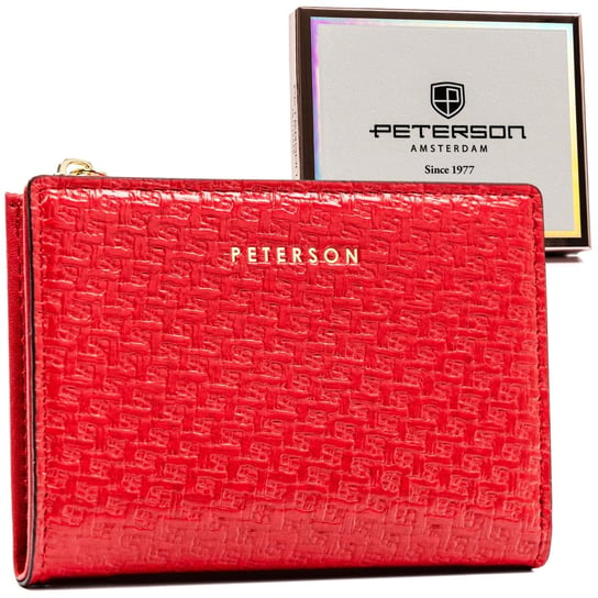 PETERSON portfel damski mały portmonetka z RFID Peterson