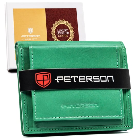 PETERSON portfel damski skórzany portmonetka modne kolory Peterson