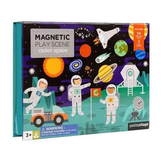 Petit Collage, zabawka edukacyjna Układanka magnetyczna - Kosmos Petit Collage