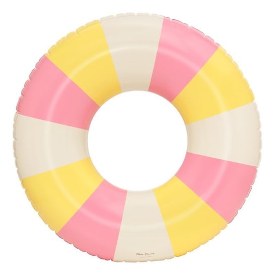 Petites Pommes - Dmuchane koło do pływania Celine 120cm - bubble pastel Inna marka