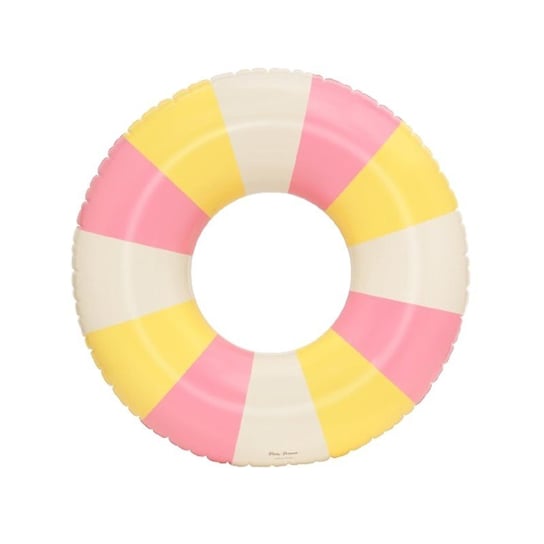 Petites Pommes - Dmuchane koło do pływania Sally 90cm - bubble pastel Inna marka
