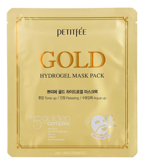 Petitfee, Gold, hydrożelowa nawilżająco-kojaca maska, 32 g Petitfee