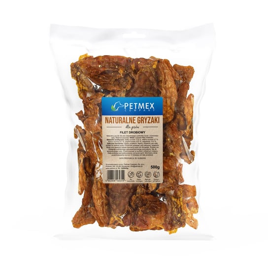 PETMEX Filet drobiowy gryzak naturalny 500g Petmex