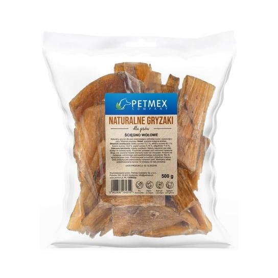PETMEX Ścięgno wołowe gryzak naturalny 500g Petmex