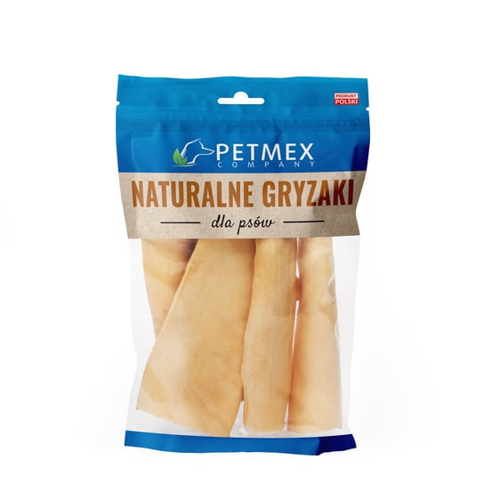 PETMEX Skóra wołowa gryzak naturalny 15cm 100g Petmex
