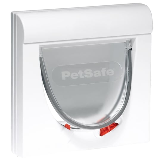 PetSafe Drzwiczki magnetyczne dla kota Classic 932, 4 opcje, białe PetSafe