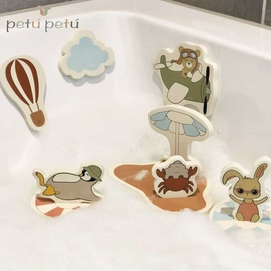 Petú Petú - zestaw do kąpieli Animal Puzzle Inna marka