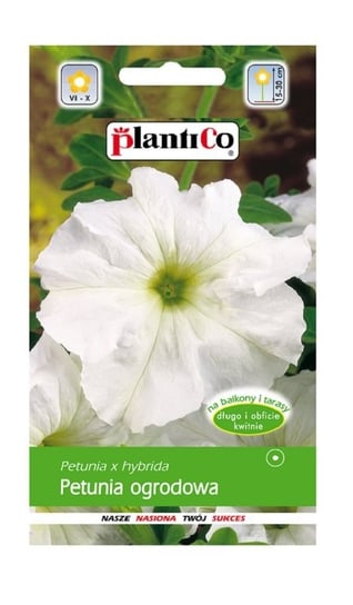 Petunia ogrodowa biała 0,05 g Plantico Inna marka