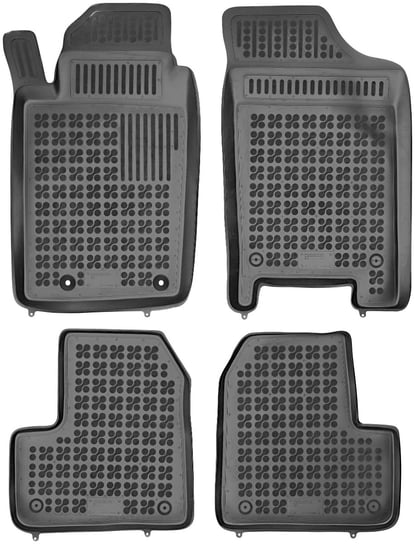 Peugeot  206 Hatchback / Kombi Dywaniki gumowe REZAW  od 1998-2012r. 201305 + mocowania MAX-DYWANIK Rezaw-Plast