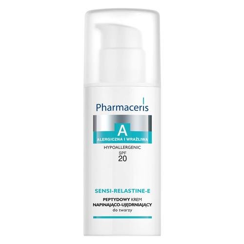 Pharmaceris A SENSI-RELASTINE-E Peptydowy krem napinająco-ujędrniający SPF20, 50 ml Pharmaceris