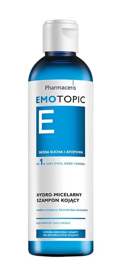 Pharmaceris E Emotopic, hydro-micelarny szampon kojący, 250 ml Pharmaceris