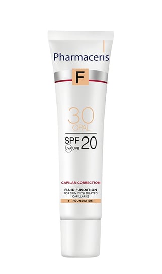 Pharmaceris, F, fluid kryjący do skóry naczynkowej Capilar-Correction 30 Opal, SPF 20, 30 ml Pharmaceris