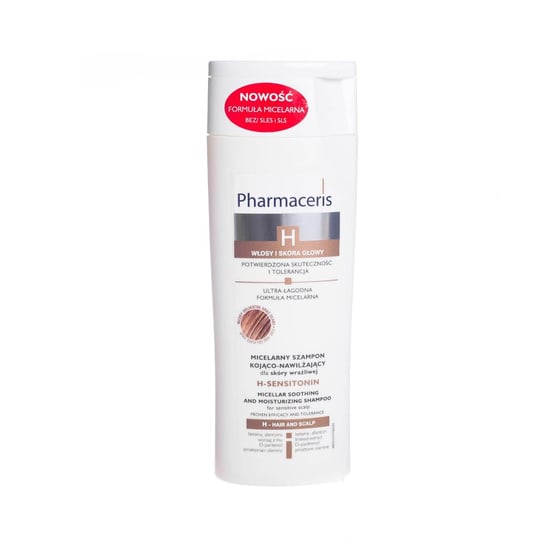 Pharmaceris, H, micelarny szampon kojąco, nawilżający dla skóry wrażliwej H-Sensitonin, 250 ml Pharmaceris