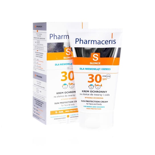 Pharmaceris, S, krem ochronny dla dzieci i niemowląt, SPF30, 125 ml Pharmaceris