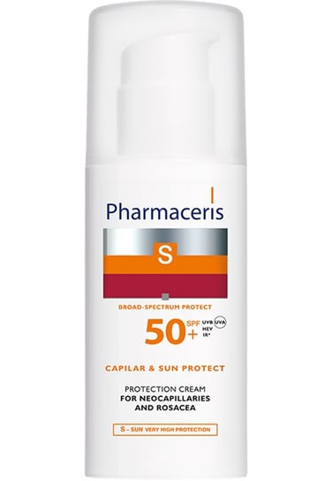 Pharmaceris S KREM OCHRONNY dla skóry naczynkowej i z trądzikiem różowatym CAPILAR & SUN PROTECT SPF 50+ 50 ml Pharmaceris