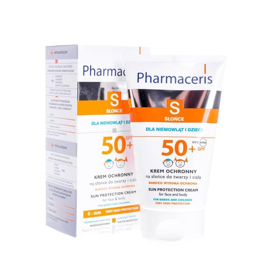 Pharmaceris, S, krem ochronny na słońce do twarzy i ciała, SPF 50, 125 ml Pharmaceris