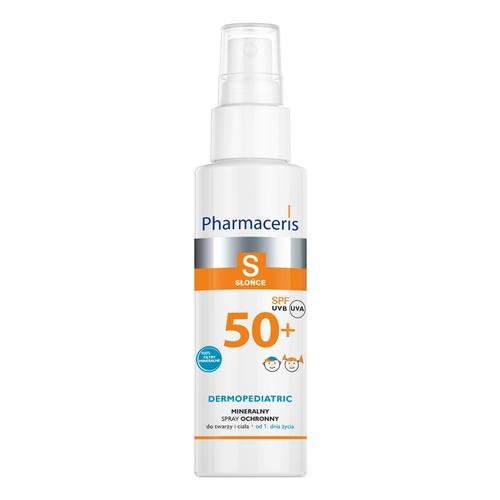 PHARMACERIS S Mineralny spray ochronny SPF50+, 100ml Pharmaceris