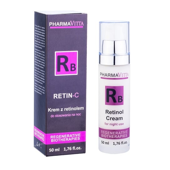 PharmaVitta RB, krem z retinolem do stosowania na noc, 50 ml PharmaVitta