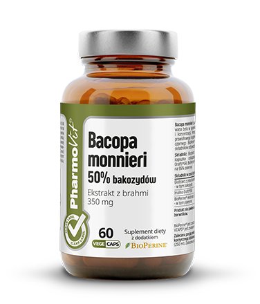 Pharmovit Bacopa Monnieri 50% Suplement diety, 60 kaps. Pharmovit