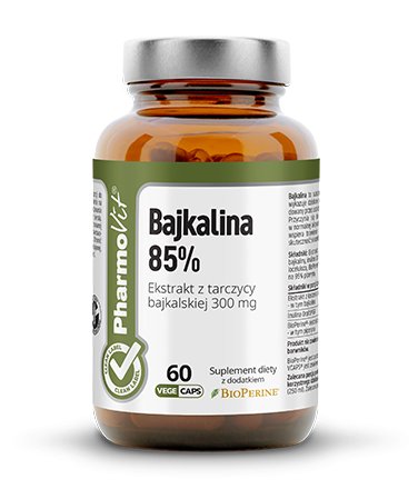 Pharmovit Bajkalina 85% - Suplement diety, 60 kaps. Pharmovit