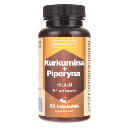 Pharmovit, Kurkumina + Piperyna, Suplement diety, 90 kaps. Pharmovit