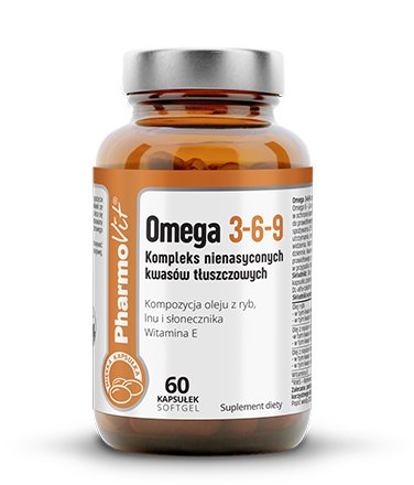 Pharmovit Omega 3-6-9 Suplement diety, 60 kaps. Pharmovit