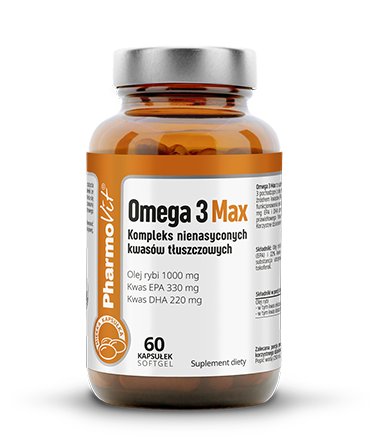 Pharmovit Omega 3 Max Suplement diety, 60 kaps. Pharmovit
