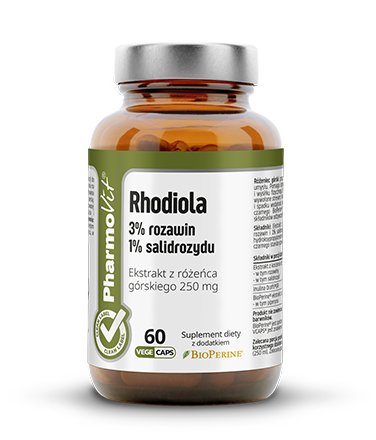 Pharmovit Różeniec Górski Rhodiola Suplement diety, 60 kaps. Pharmovit