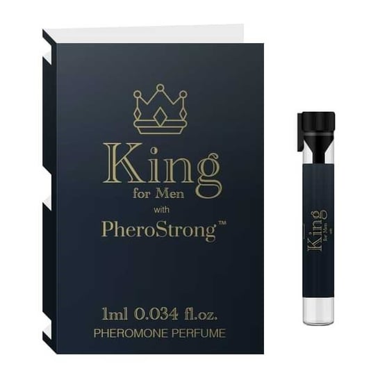 Pherostrong King For Men Pheromone Perfume Perfumy z feromonami dla mężczyzn spray PheroStrong