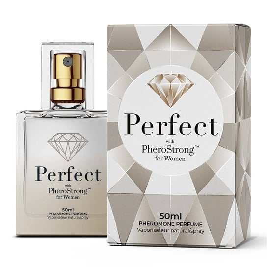 PheroStrong, Perfect with, Perfumy z feromonami dla kobiet, 50 ml PheroStrong