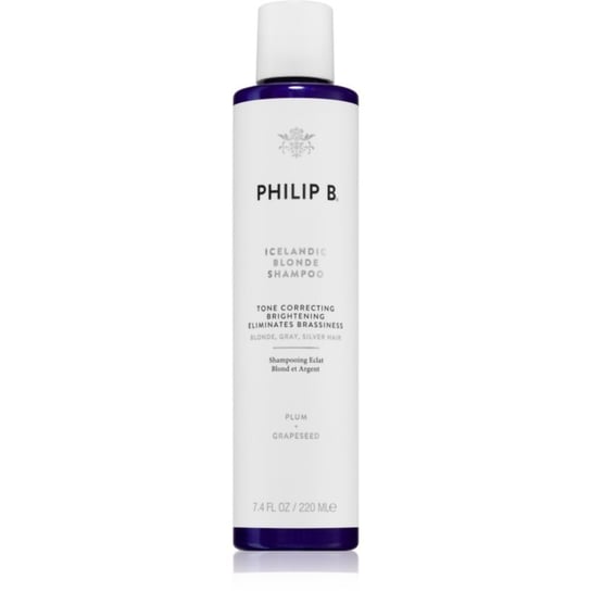 Philip B. Icelandic szampon do blond i siwych włosów 220 ml Inna marka