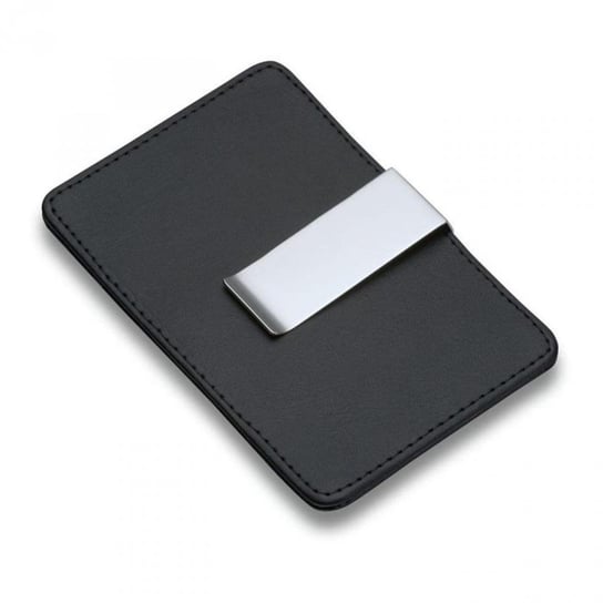 PHILIPPI Etui na karty kredytowe z klipem na pieniądze Giorgio, czarny, 10x7,2 cm Philippi