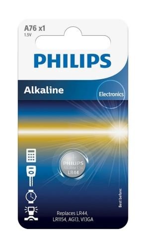 Philips A76/01B Bateria alkaliczna guzikowa MINICELLS 1,5V Philips