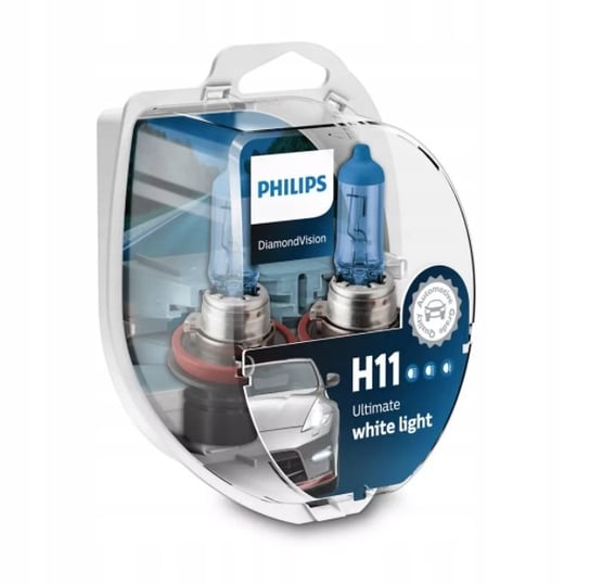 Philips, H11 Diamond Vision, 55w Philips