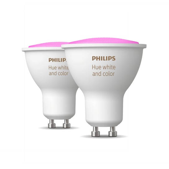 Philips Hue White and Color Ambiance Żarówka GU10 (2 szt.) Philips Hue