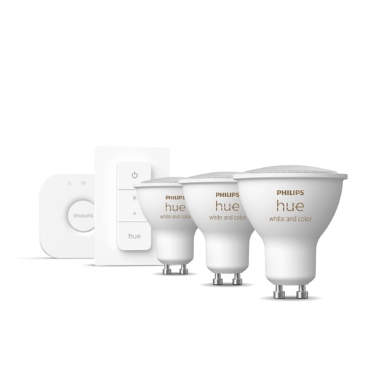 Philips Hue White and color ambiance Zestaw startowy 3xGU10 Philips Hue