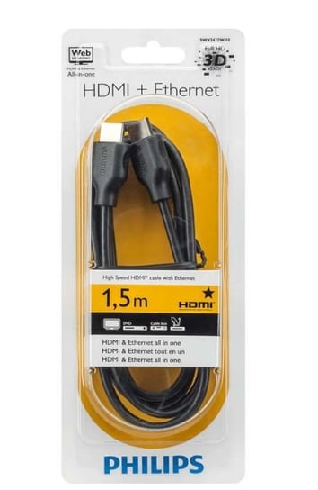 Philips, kabel HDMI ethernet 1,5 m Philips