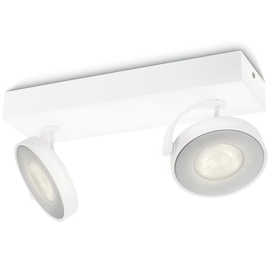 Philips myLiving Reflektor LED Clockwork, 2x4,5W, biały, 531723116 Philips